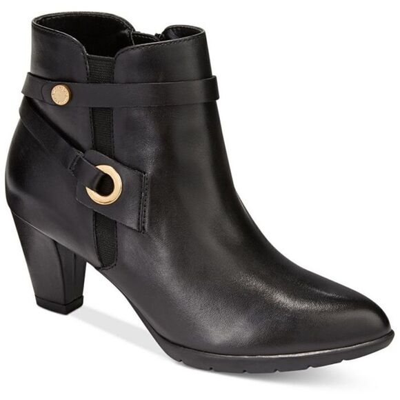 Anne Klein Chelsey Zippered Booties Size 10  B35 - Picture 1 of 11